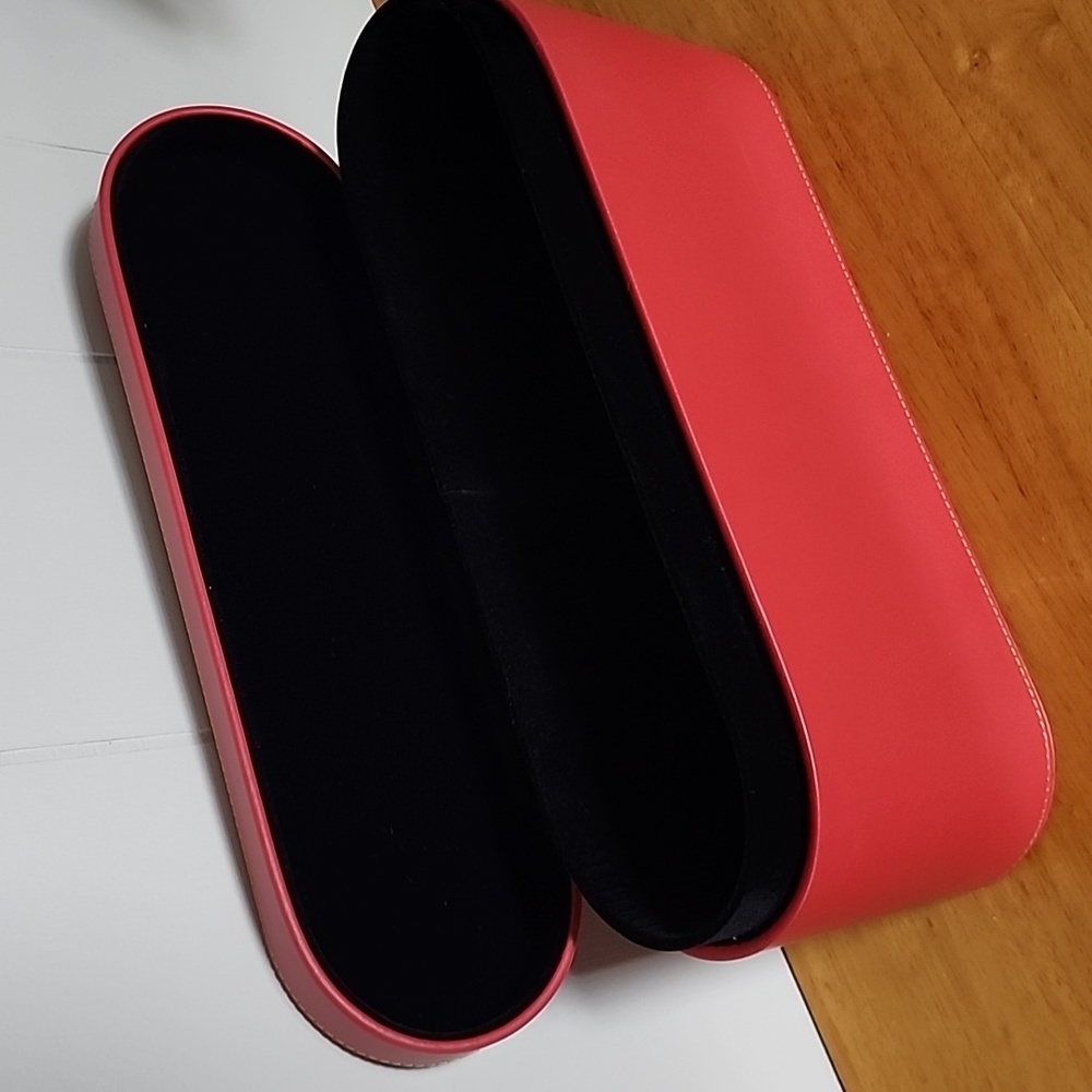 Dyson Red Leather Case